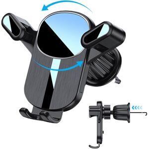 Unbranded (A, Silver edge) Phone Holder For Car Vent,360-degree Rotate Air Outlet Navigati Unbranded (A, Silver edge) Phone Holder For Car Vent,360-degree Rotate Air Outlet Navigati