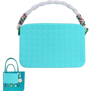 Unbranded (Blue) Beach Tote Bag Organizer,Silicone Phone Holder Compatible Beach Tote Bag Unbranded (Blue) Beach Tote Bag Organizer,Silicone Phone Holder Compatible Beach Tote Bag