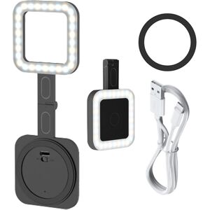 Unbranded (Black) Selfie Light For Phone - Rechargeable Selfie Phone Camera Light,Up To 90 Unbranded (Black) Selfie Light For Phone - Rechargeable Selfie Phone Camera Light,Up To 90