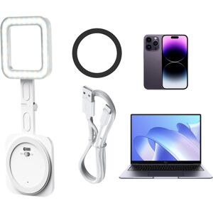 Unbranded (White) Selfie Light For Phone - Rechargeable Selfie Phone Camera Light,Up To 90 Unbranded (White) Selfie Light For Phone - Rechargeable Selfie Phone Camera Light,Up To 90