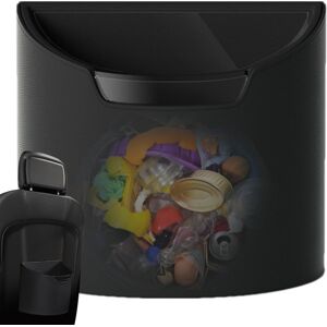 Unbranded (Black) Car Trash Bin Waterproof Trash Bin for Car Small Car Garbage Can, Le Unbranded (Black) Car Trash Bin Waterproof Trash Bin for Car Small Car Garbage Can, Le