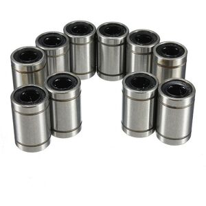 GreenZech LM8UU 8mm Linear Ball Bearing Bush Steel for CNC Router Mill Machine GreenZech LM8UU 8mm Linear Ball Bearing Bush Steel for CNC Router Mill Machine