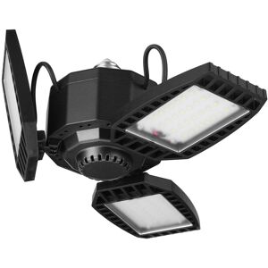 GreenZech (3-Leaf-60W) 30W/45W/60W/80W E27 LED Garage Light Deformable Ceiling Fixture Wor GreenZech (3-Leaf-60W) 30W/45W/60W/80W E27 LED Garage Light Deformable Ceiling Fixture Wor