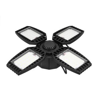 GreenZech (4-Leaf-60W) 30W/45W/60W/80W E27 LED Garage Light Deformable Ceiling Fixture Wor GreenZech (4-Leaf-60W) 30W/45W/60W/80W E27 LED Garage Light Deformable Ceiling Fixture Wor