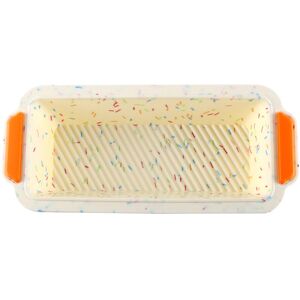 GreenZech (White) 29.2x12.8x6.2cm Silicone Cake Mold DIY Non-stick Bread Toast Mould Loaf GreenZech (White) 29.2x12.8x6.2cm Silicone Cake Mold DIY Non-stick Bread Toast Mould Loaf