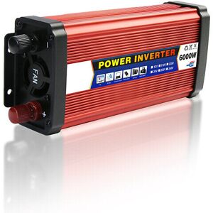 GreenZech (5000W, 12V-220V) 4000/5000/6000W Modified Sine Wave Solar Power Inverter 12/24V GreenZech (5000W, 12V-220V) 4000/5000/6000W Modified Sine Wave Solar Power Inverter 12/24V