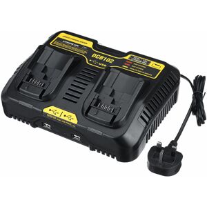 GreenZech (UK Plug) Dual Charger DCB200 DCB115 Lithium-Ion Battery DCB112 DCB105/015 Power GreenZech (UK Plug) Dual Charger DCB200 DCB115 Lithium-Ion Battery DCB112 DCB105/015 Power