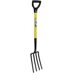 JCB Professional Border Fork High Carbon Steel 4 Prong Head , Garden Tool for Ga JCB Professional Border Fork High Carbon Steel 4 Prong Head , Garden Tool for Ga