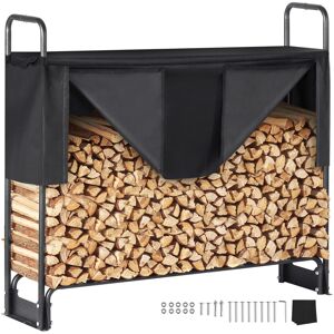 VEVOR 4.3FT Outdoor Firewood Rack with Cover, 52x14.2x46.1 in, Heavy Duty Firewo VEVOR 4.3FT Outdoor Firewood Rack with Cover, 52x14.2x46.1 in, Heavy Duty Firewo