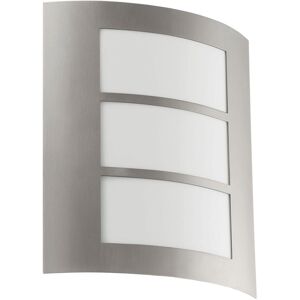 EGLO 88139 E27 Stainless Steel Outdoor Wall Light City EGLO 88139 E27 Stainless Steel Outdoor Wall Light City