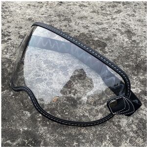 Maxpower (Clear) Universal Motorcycle Bubble Shield Helmet Lens Full Face Helmet Sunglass Maxpower (Clear) Universal Motorcycle Bubble Shield Helmet Lens Full Face Helmet Sunglass