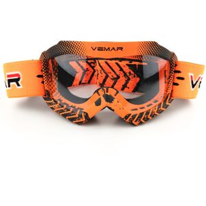 Maxpower (Orange) Childen Motorcycle Goggles Clear Kids MX MTB Off-Road Dirt Kid Bike Gog Maxpower (Orange) Childen Motorcycle Goggles Clear Kids MX MTB Off-Road Dirt Kid Bike Gog