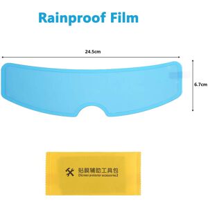 Maxpower (A rainproof) Motorcycle Helmet Film Clear Lens Anti Fog Safety Driving Film Rai Maxpower (A rainproof) Motorcycle Helmet Film Clear Lens Anti Fog Safety Driving Film Rai