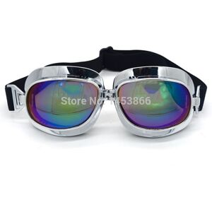 Maxpower (Blues) Evomosa 10 Colors Retro Vintage Motorcycle Cruiser Scooter Biker Goggles Maxpower (Blues) Evomosa 10 Colors Retro Vintage Motorcycle Cruiser Scooter Biker Goggles