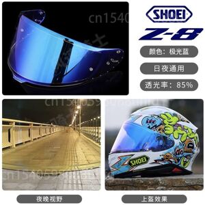 Maxpower (Revo Blue) Shoei CWR-F2 Visor for SHOEI Z8 RF1400 NXR2 CWR-F2 Uv-cut Full Face Maxpower (Revo Blue) Shoei CWR-F2 Visor for SHOEI Z8 RF1400 NXR2 CWR-F2 Uv-cut Full Face