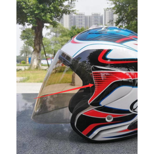 Maxpower (F 2PCS) Top For Arai 3/4 Helmet Sz-ram 3 Hermonza Lens 18 Helmet Visor Black Go Maxpower (F 2PCS) Top For Arai 3/4 Helmet Sz-ram 3 Hermonza Lens 18 Helmet Visor Black Go