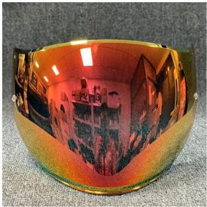 Maxpower (Red) 3/4 Helmet Lens Motorcycle open face Half helmet Lens Visor case for Maxpower (Red) 3/4 Helmet Lens Motorcycle open face Half helmet Lens Visor case for