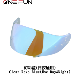 Maxpower (Clear Revo Blue) Helmet Visor for SHOEI GT Air Neotec CNS1 TC5 TC9 GT Air2 Helm Maxpower (Clear Revo Blue) Helmet Visor for SHOEI GT Air Neotec CNS1 TC5 TC9 GT Air2 Helm