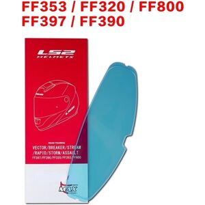 Maxpower (Anti fog sticker) LS2 FF390 Breaker Full Face Helmet Lens Extra Helmet Visor wi Maxpower (Anti fog sticker) LS2 FF390 Breaker Full Face Helmet Lens Extra Helmet Visor wi