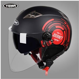 Maxpower (C5) YEMA Half Helmet for Moto Motorcycle Bike Electric Motorbike Double Lens Maxpower (C5) YEMA Half Helmet for Moto Motorcycle Bike Electric Motorbike Double Lens