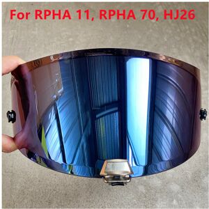 Maxpower (HJ26-Blue) Full Seriers Visor PC Helmet Lens For HJ26 HJ20M HJ31 HJ09 Color Win Maxpower (HJ26-Blue) Full Seriers Visor PC Helmet Lens For HJ26 HJ20M HJ31 HJ09 Color Win