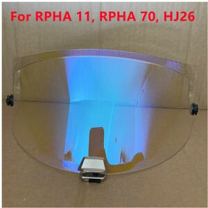 Maxpower (HJ26-Revo Clear Blue) Full Seriers Visor PC Helmet Lens For HJ26 HJ20M HJ31 HJ0 Maxpower (HJ26-Revo Clear Blue) Full Seriers Visor PC Helmet Lens For HJ26 HJ20M HJ31 HJ0