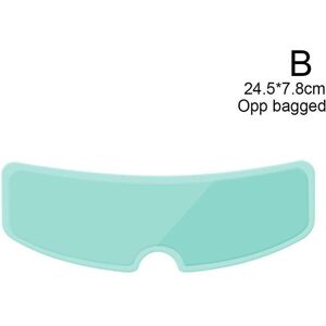 Maxpower (B) Helmet Clear Anti-Fog Rainproof Film Motorcycle Anti Rain Clear Lens Maxpower (B) Helmet Clear Anti-Fog Rainproof Film Motorcycle Anti Rain Clear Lens