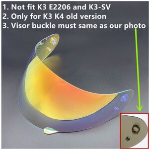 Maxpower (Revo Clear Red) Motorcycle Helmet Visor Lens Shield for AGV K4 K3 Viseira Capac Maxpower (Revo Clear Red) Motorcycle Helmet Visor Lens Shield for AGV K4 K3 Viseira Capac