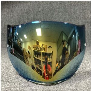 Maxpower (Gold) Motorcycle Half Helmet Visor Lens Fitting Case for K5 JET Motorbike 3/4 Maxpower (Gold) Motorcycle Half Helmet Visor Lens Fitting Case for K5 JET Motorbike 3/4