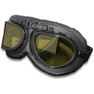 Maxpower (Yellow Lenses) Steampunk Motorcycle Goggles Windproof Dustproof Scooter Helmet Maxpower (Yellow Lenses) Steampunk Motorcycle Goggles Windproof Dustproof Scooter Helmet