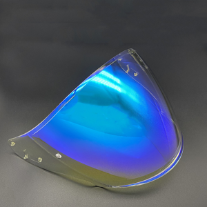 Maxpower (Revo Clear Blue) Motorcycle Helmet Visor for SHOEI J-Cruise 1 J-Cruise 2 J-Forc Maxpower (Revo Clear Blue) Motorcycle Helmet Visor for SHOEI J-Cruise 1 J-Cruise 2 J-Forc