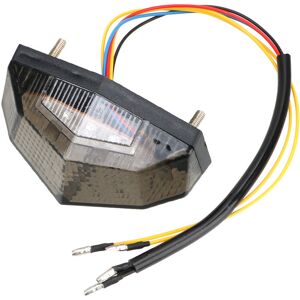 Maxpower (GRAY) Motorbike Blinker 11 LED Tail Light Motorcycle Signal Indicator Stop Brak Maxpower (GRAY) Motorbike Blinker 11 LED Tail Light Motorcycle Signal Indicator Stop Brak