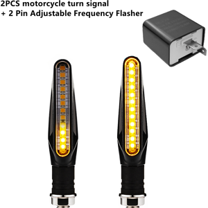 Maxpower (2PCS and 12v Flasher) Motorcycle Turn Signals Lights Built Relay 12V Flasher Mo Maxpower (2PCS and 12v Flasher) Motorcycle Turn Signals Lights Built Relay 12V Flasher Mo