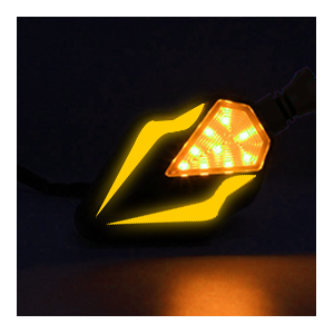 Maxpower (2Pcs Yellow) Motoled 2pcs Motorcycle Steering Lamp Indicator Turn Signal Lights Maxpower (2Pcs Yellow) Motoled 2pcs Motorcycle Steering Lamp Indicator Turn Signal Lights