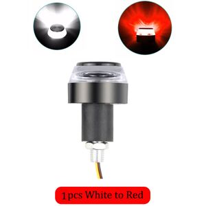 Maxpower (White to Red) 1pcs Motorcycle LED Handlebar End Turn Signal Light DC 12V White Maxpower (White to Red) 1pcs Motorcycle LED Handlebar End Turn Signal Light DC 12V White