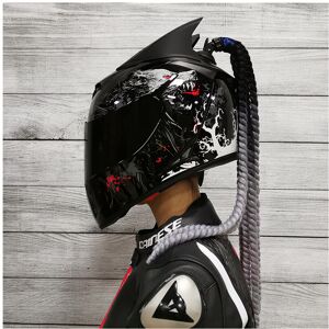 Maxpower (L, 3 (5)) Full Face Safe Motorcycle Helmet double lens latest version ABS Mater Maxpower (L, 3 (5)) Full Face Safe Motorcycle Helmet double lens latest version ABS Mater