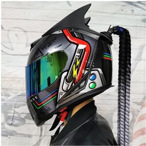 Maxpower (L, 5 (1)) Full Face Safe Motorcycle Helmet double lens latest version ABS Mater Maxpower (L, 5 (1)) Full Face Safe Motorcycle Helmet double lens latest version ABS Mater