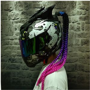 Maxpower (L, 6 (3)) Full Face Safe Motorcycle Helmet double lens latest version ABS Mater Maxpower (L, 6 (3)) Full Face Safe Motorcycle Helmet double lens latest version ABS Mater