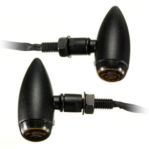 Maxpower (Black) 1 Pair 12V 13 LED Motorcycle Bullet Turn Signal Indicator Light Lamp Maxpower (Black) 1 Pair 12V 13 LED Motorcycle Bullet Turn Signal Indicator Light Lamp