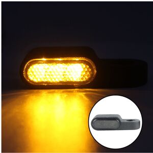 Maxpower (Black) Waterproof Mini Size 12v Motorcycle Handlebar Indicators LED Turn Signal Maxpower (Black) Waterproof Mini Size 12v Motorcycle Handlebar Indicators LED Turn Signal