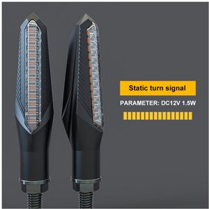 Maxpower (B) 2pc Motorcycle LED Turn Signals Indicator 12V Sequential Amber Flasher Maxpower (B) 2pc Motorcycle LED Turn Signals Indicator 12V Sequential Amber Flasher