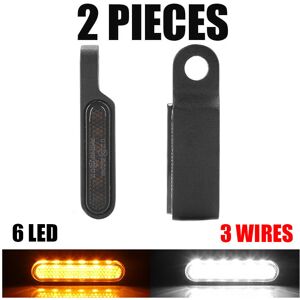 Maxpower (2pcs 6led) 2Pcs Motorcycle Signal Lights Lamp Amber Indicators LED Turn Signal Maxpower (2pcs 6led) 2Pcs Motorcycle Signal Lights Lamp Amber Indicators LED Turn Signal