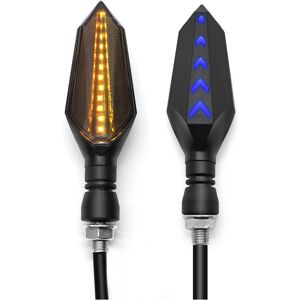 Maxpower (1 pair Yellow-Blue) Universal Motorcycle 12V LED Turn Signal Lights Blinker Fro Maxpower (1 pair Yellow-Blue) Universal Motorcycle 12V LED Turn Signal Lights Blinker Fro