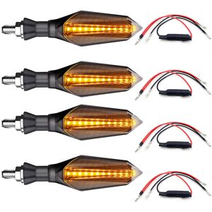 Maxpower (020-4PCS-Decoder) Motorcycle Turn Signals Light LED Stop signal Blinker Flasher Maxpower (020-4PCS-Decoder) Motorcycle Turn Signals Light LED Stop signal Blinker Flasher