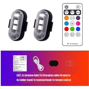 Maxpower (2pcs with Remote) Motorcycle LED Warning Light Universal Mini Signal Light Dron Maxpower (2pcs with Remote) Motorcycle LED Warning Light Universal Mini Signal Light Dron