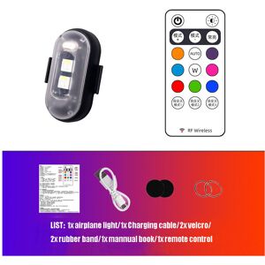 Maxpower (1pc with Remote) Motorcycle LED Warning Light Universal Mini Signal Light Drone Maxpower (1pc with Remote) Motorcycle LED Warning Light Universal Mini Signal Light Drone