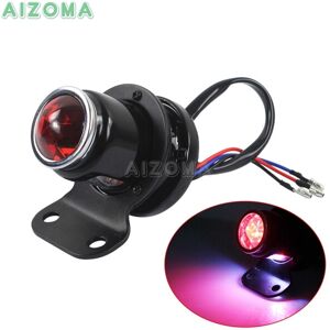 Maxpower (LED Light) Retro Motorcycles Lucas LED Replica Brake Taillight with Mini Licens Maxpower (LED Light) Retro Motorcycles Lucas LED Replica Brake Taillight with Mini Licens