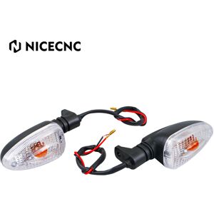 Maxpower (Clear) Pair Motorcycle Smoke Lens Turn Indicator Signal Lights for BMW F800GS Maxpower (Clear) Pair Motorcycle Smoke Lens Turn Indicator Signal Lights for BMW F800GS