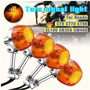 Maxpower (4pcs) 2/4pcs Motorcycle Turn Signal Light Moto Indicators Flashers Blinkers Maxpower (4pcs) 2/4pcs Motorcycle Turn Signal Light Moto Indicators Flashers Blinkers