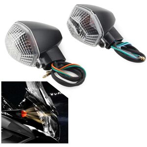 Maxpower (Clear) 2Pcs Motorbike Front Turn Signal Brake Light Indicator Bulb Flashing Lam Maxpower (Clear) 2Pcs Motorbike Front Turn Signal Brake Light Indicator Bulb Flashing Lam